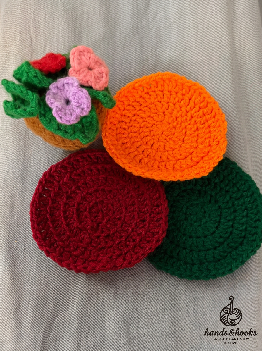 Round Coaster Set of 3